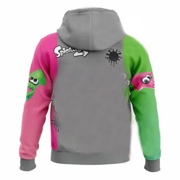 Splatoon Adulto Sudadera Con Capucha Impreso 3D Sudadera Hombre Mujer Casual De Calle Sudadera General